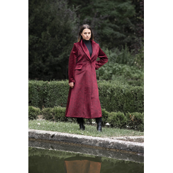 BOUCLÉ MODA Ženski kaput Ana Karenjina, Bordo