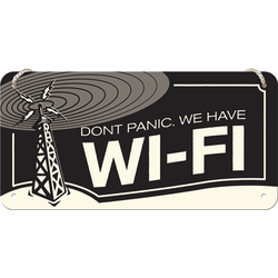 NOSTALGIC ART Viseći znak VISEĆI WI-FI