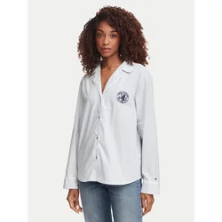 Tommy Hilfiger Srajca UW0UW05764 Svetlo modra Regular Fit