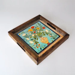 Aberto Design Poslužavnik REF058 35 x 35 x 4 cm, Šareni