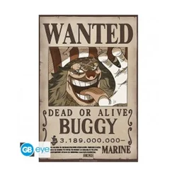 Poster Abysse One Piece Wanted Buggy Wano - 52 x 38 cm