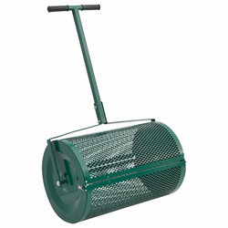 Rasipač komposta 75L zeleni O 40 x 60 cm čelični