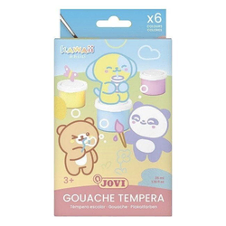 JOVI Kawaii tempera barve 5 x 35 ml + čopič