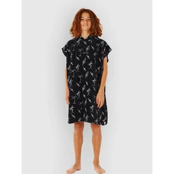 Rip Curl Mixed Hooded brisača - Boy Surf Poncho black