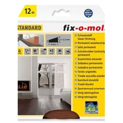 Fixomoll tesnilni elastični trak, rjav, 12m x 9mm