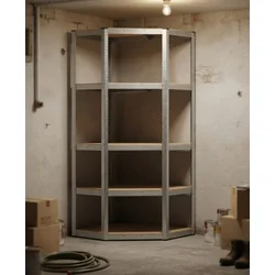 Norvel Ugaona Metalna Polica 183x70x30 cm nosivost 5x175 kg ( KLK-HJ-22 )