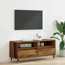 TV ormar Staro drvo 100 x 34,5 x 44,5 cm Obrađeno drvo i čelik