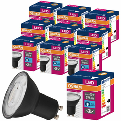 LED sijalica VALUE PAR16 GU10/6,9W/230V 4000K 120° crna - Ledvance