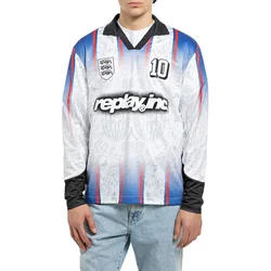REPLAY Replay Inc. unisex jersey majica dugih rukava s prugastim princom