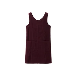 MANGO KIDS Obleka ALPINE bordo