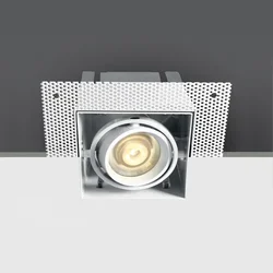 UGRADBENA SVJETILJKA 1×GU10/50W/MR16/230V IP20 TRIMLESS BIJELA