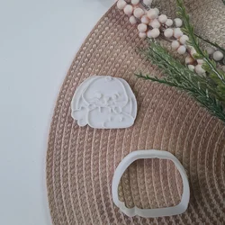 KREATIVNI SLATKIŠI Modla za kolače i ukrase Zeka, 5 cm, Bela