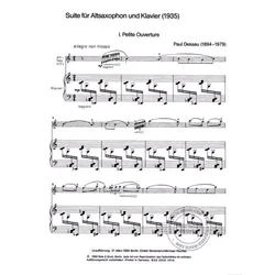 DESSAU P:SUITE ALT SAX+PIANO