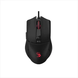 A4TECH žičani miš bloody gaming, l65 max, RGB, USB, 8000cpi, crni