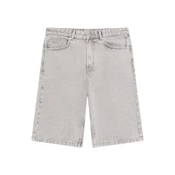 Bershka Kavbojke siv denim