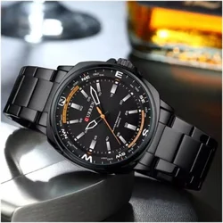 Curren 8455 black muški sat