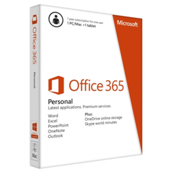 MICROSOFT Office 365 Personal, FPP, slovenski, 1-letna naročnina