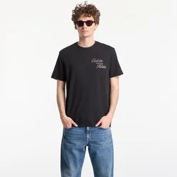 Majice Calvin Klein Jeans Ss 30S Eu Calvin Klein Resrt Graphic Tee Black L