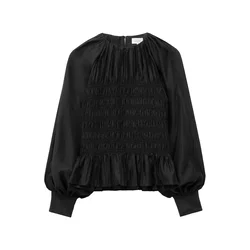 & Other Stories Bluza črna