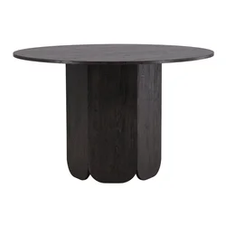 Miza Dallas 4894 (Črna) Črna, 75cm, MDF plošča, MDF plošča