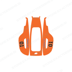 General Lee – Nalepka za Mammotion robotske kosilnice – Yuka Mini 2