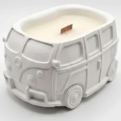 Svijeća Vintage Van - Bijela / Limeta, Bosiljak, Mandarina KP40886