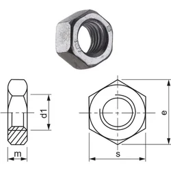 MATICA M10 ZN DIN934