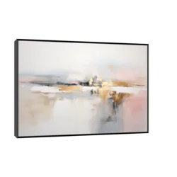 Canvas Slika na platnu Pogledi, 45x30 cm, Sa ramom, Crna