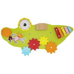 Montessorijeva manipulativna senzorična tabla Krokodil
