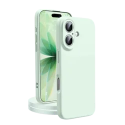 Divi Maska za mobilni telefon Apple Iphone 17, Svetlozelena