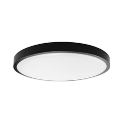 LED plafonsko svetlo za kupatilo LED/24W/230V IP44 6500K, prečnik 29 cm, crno