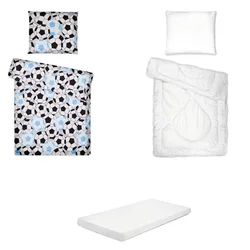 Posteljina set 5 elemenata za krevet 160x80 cm uzorak-31