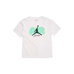 Jordan Majica MJ AIR BUBBLE limeta / črna / bela