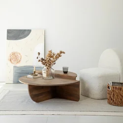 Hanah Home Klub sto Podium 90x30x60?cm Orah