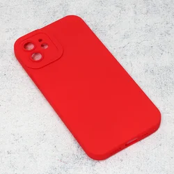 TELEMPIRE Silikonska maska za telefon Pro Camera za iPhone 12 6.1 crvena
