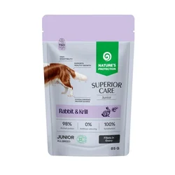 Natures Protection Superior Care sos za pse - Junior Rabbit&Krill 85g