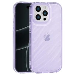 Aurora Wave maska za iPhone 13 Pro Max - ljubičasta