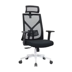 UGD Ergonomska kancelarijska stolica Aura, Crna