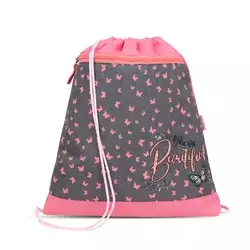 Belmil Sportska torba za devojčice Bloomy blossom 336-91, Roze-siva