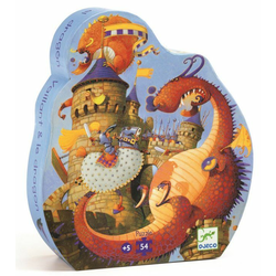 Djeco Puzzle Zmajska bitka 54 kosov