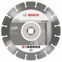 Bosch Diamantna rezalna plošča Professional for concrete(za beton), 230 x 22,23 x 2,3 x 10 mm Bosch 2608602200 premer 230 mm 1 kos