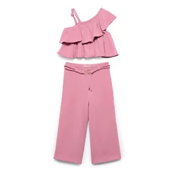Abel & Lula Komplet bluza in hlače 5283 Roza Regular Fit