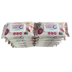 ERBEO Vlažne maramice Japanese Cherry Blossom, 72 komada, 10 pakovanja