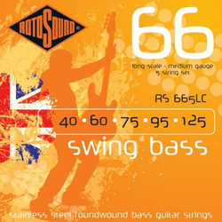 ROTOSOUND Žice za bas gitaru 040/125 Swing Bass - RS665LC