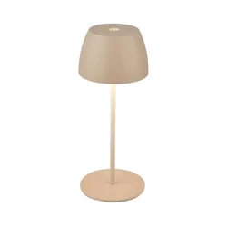 Briloner - LED prigušiva punjiva dodirna spoljašnja stona lampa MINI LED/2,5W/5V IP44 1800 mAh bež