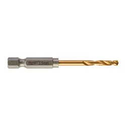 Milwaukee Udarne burgije za metal TIN HEX 2/1 HSS-G TiN 3.5x69 mm 2/1