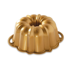 NordicWare Pekač za torte ANNIVERSARY velik zlat