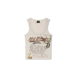 Ed Hardy Top mešane barve/off-bela