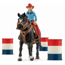 42576 - Farm World - Cowgirl barrel racing