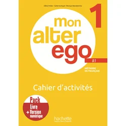 Pack Cahier dactivités + version numérique Mon Alter Ego 1